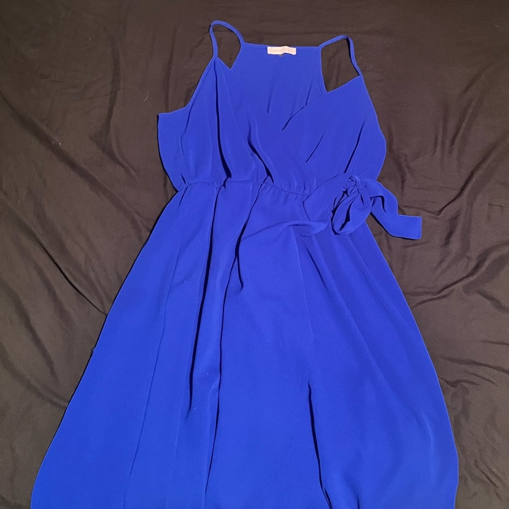 Blue sun dress